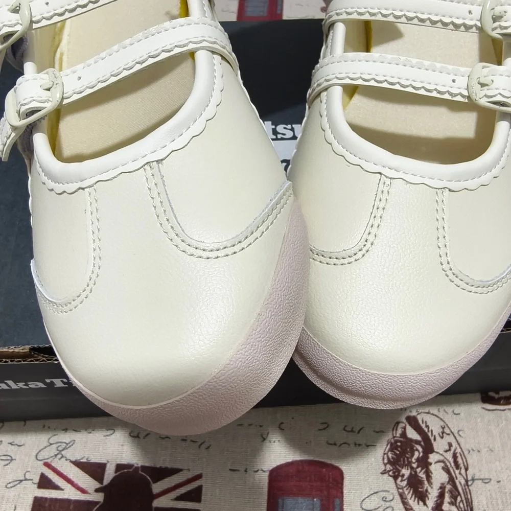 Onitsuka Tiger Women's Cream Mary Jane Sneakers
